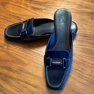 Cole Haan Mules - Black Leather - 9